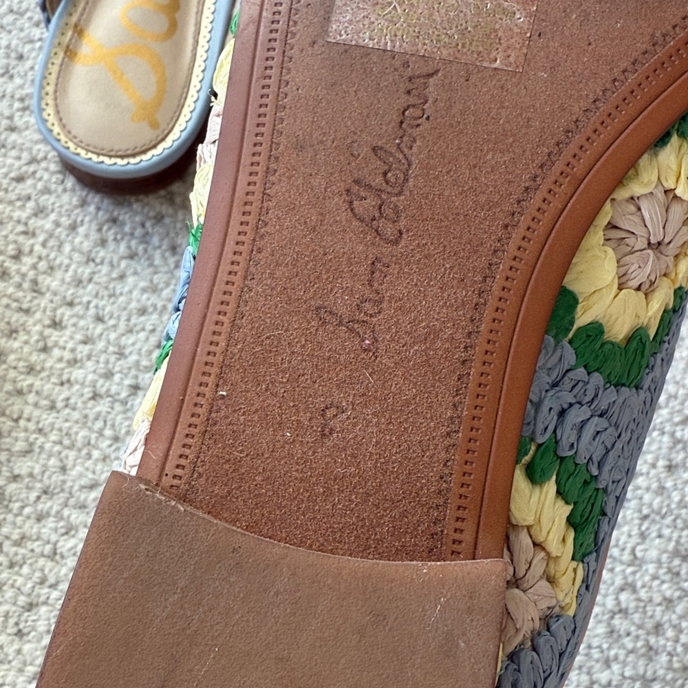 Sam Edelman Linnie Crotchet Bit Mule size 8! - Picture 8 of 8